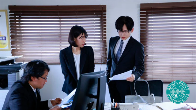 宮城りえと向理来が共演する女性向け風俗マッサージ作品の8K映像。予約困難なNo.1セラピストとの性感マッサージに溺れるシーンを、瀬戸内デジタル・ギルドが検閲・ボカシ加工したサムネイル。