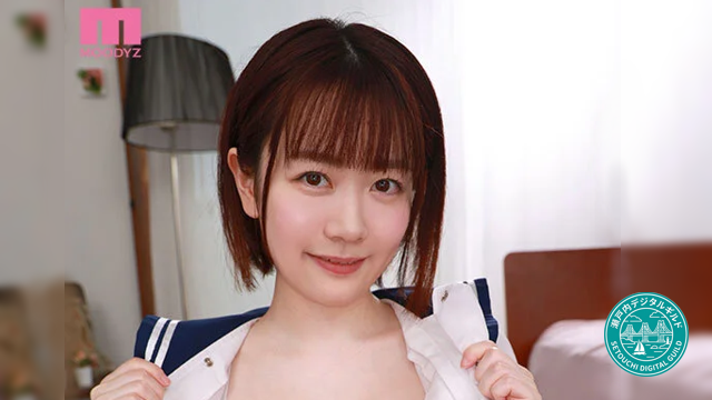 水卜さくらが制服姿でこちらを見つめる、タイムスリップ体験を象徴するVR作品のメインカット